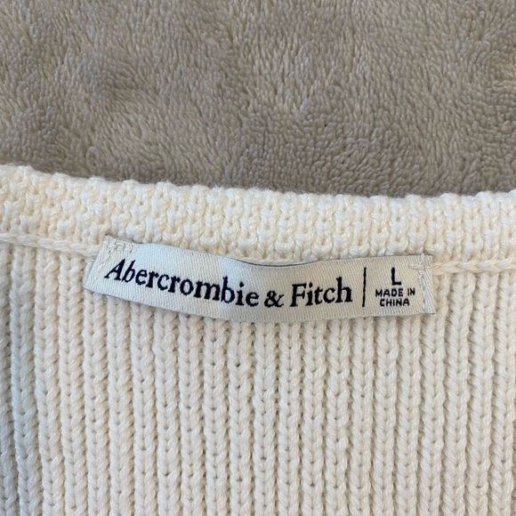 Abercrombie & Fitch Mara Cream Knit Sweater - Picture 2 of 6
